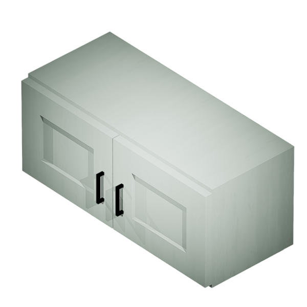 Kraftsman Cabinetry Bridge Wall Cabinet Cambridge Shaker