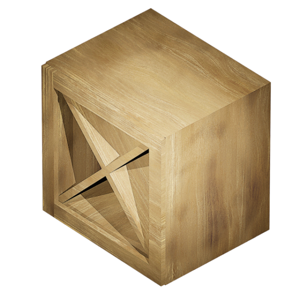 Kraftsman Cabinetry Wine Storage Cube Cambridge Shaker