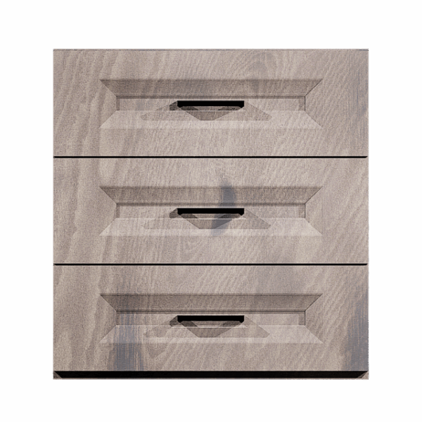 Wall 3 Drawer Cabinet West Point Grey - Image 2