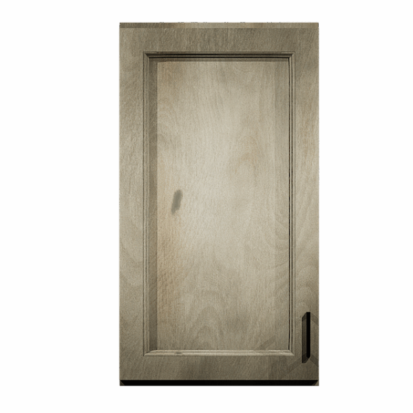 Wall End Angle Cabinet 1 Door Winchester Grey - Image 2