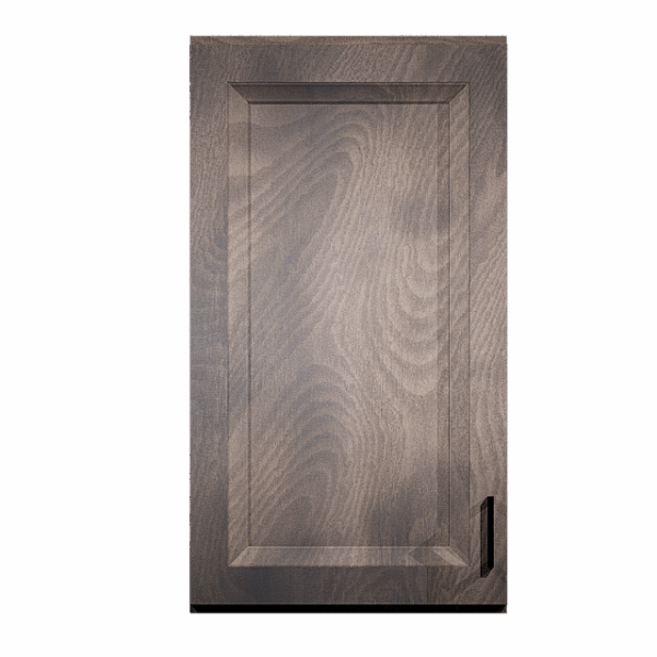 Wall End Angle Cabinet 1 Door West Point Grey - Image 2