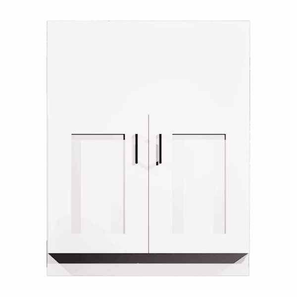 Farm Sink Base 2 Door Summit White Shaker - Image 2