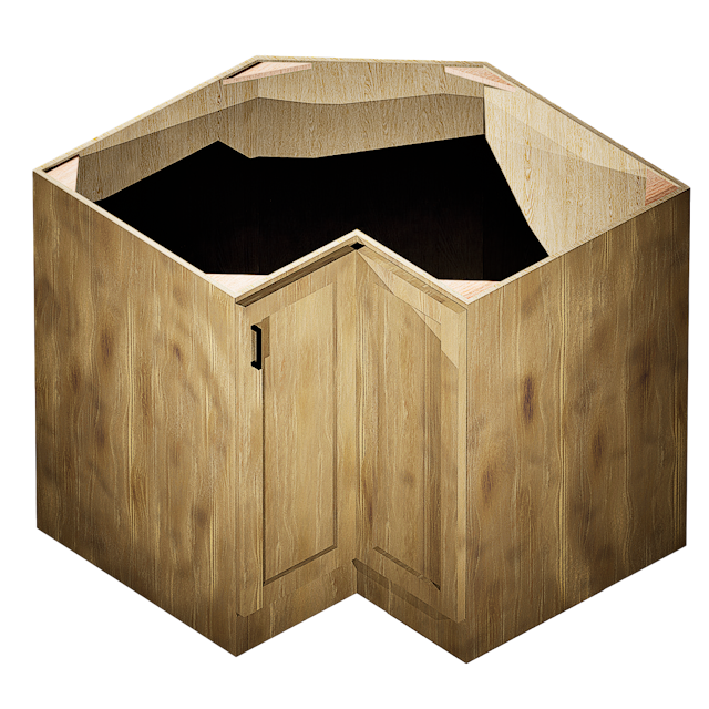 Lazy Susan Corner Base 2 Door
