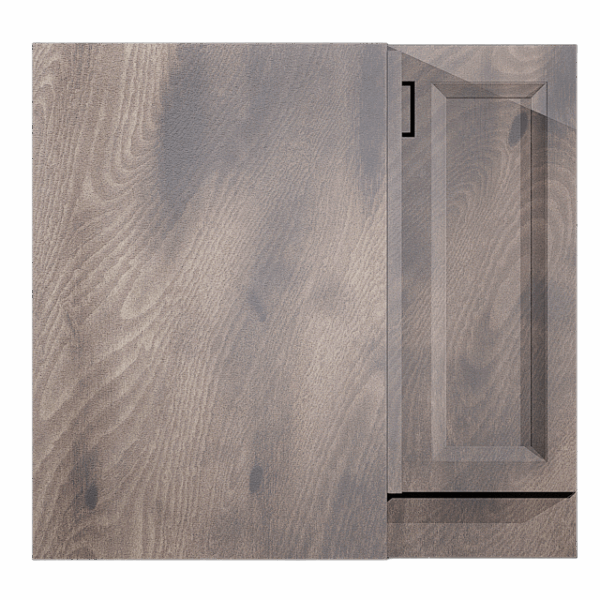 Lazy Susan Corner Base 2 Door West Point Grey - Image 2