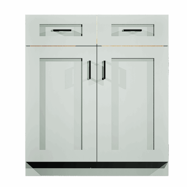 Sink Base 2 Front 2 Door Florence Sage - Image 2