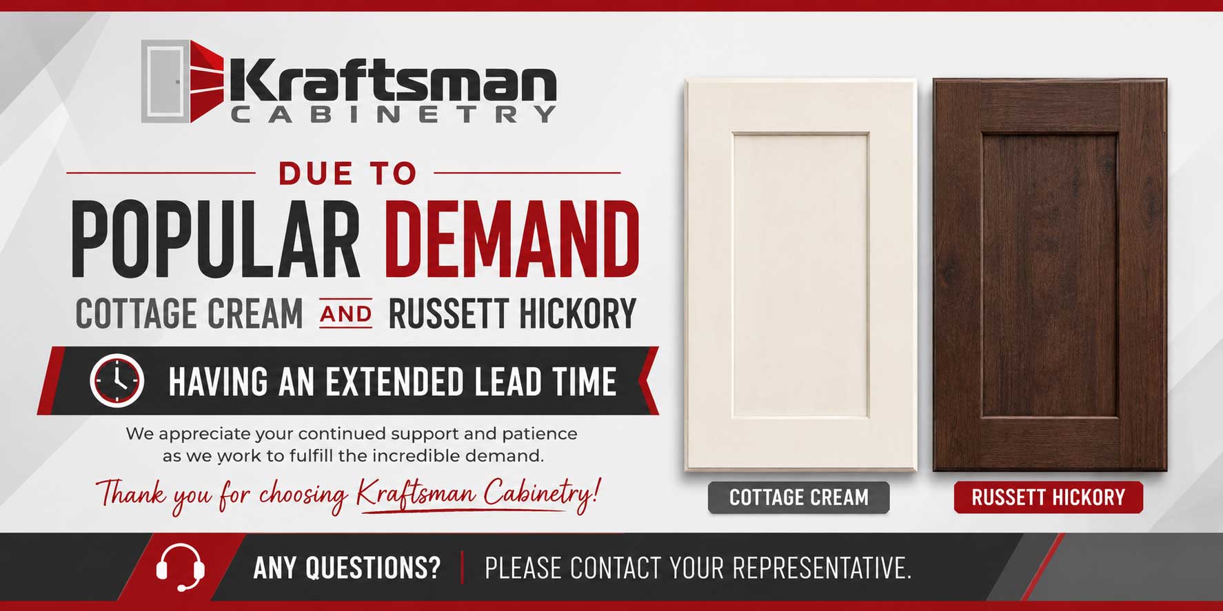extended lead time